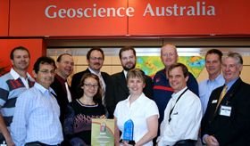 Tsunami Modelling Team members from Geoscience Australia and FESA: Copyright Geoscience Australia