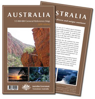 1:5 million General Reference Map of Australia.