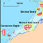 Image showing frontier basins targeted for geophysical and geological datasets acquisition under the Offshore Energy Security Program (copyright Geoscience Australia)