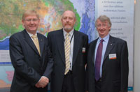 Minster Ferguson announces world first greenhouse gas acreage. © Geoscience Australia.