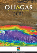 Cover of Oil and Gas Resources of Australia 2001.