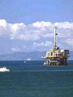 Offshore oil rig
