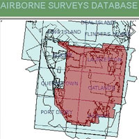 Interface of the Online Airborne Surveys Database