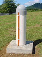 CGPS pillar for Samoa SPSLCMP
