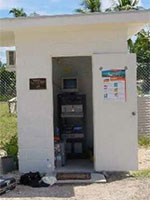 CGPS hut for Kiribati SPSLCMP