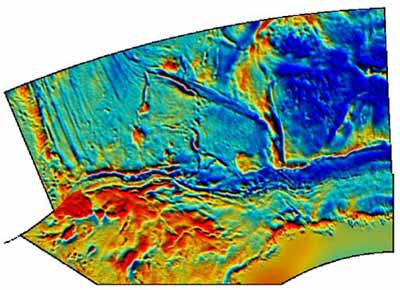 Pseudocolour Image of the Labuan Basin