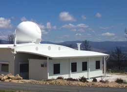 The Mt Stromlo Satellite Laser Ranging Station - rebuilding underway in October 2003
