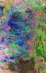 2004 floods, Moree, NSW - click for larger image