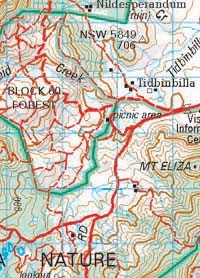 Snapshot of ACT GeoData image