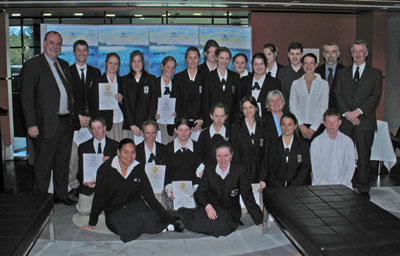 Winners of seismometer competition.