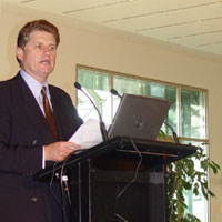 Minister for Agriculture, Fisheries and Forestry, Peter McGuaran.