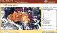 Sentinel bush fire monitoring system