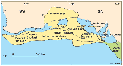 Fig 2. Location of Bight Basin along the southern Australian margin.