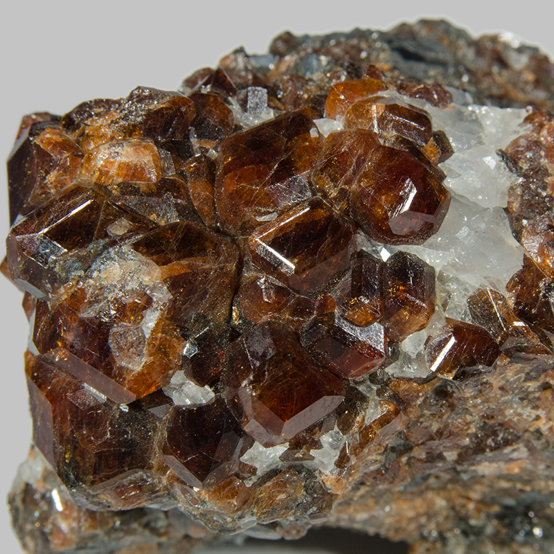 Almandine Garnet Crystal Specimen Russian Stone Gemstone Mineral